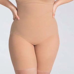 Honeylove SuperPower Short Sculptwear Super Power XL Nude Sand NWT